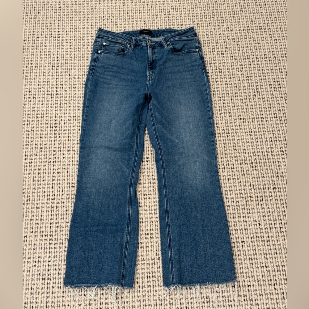 Quince High Rise Women Jeans - Blue
